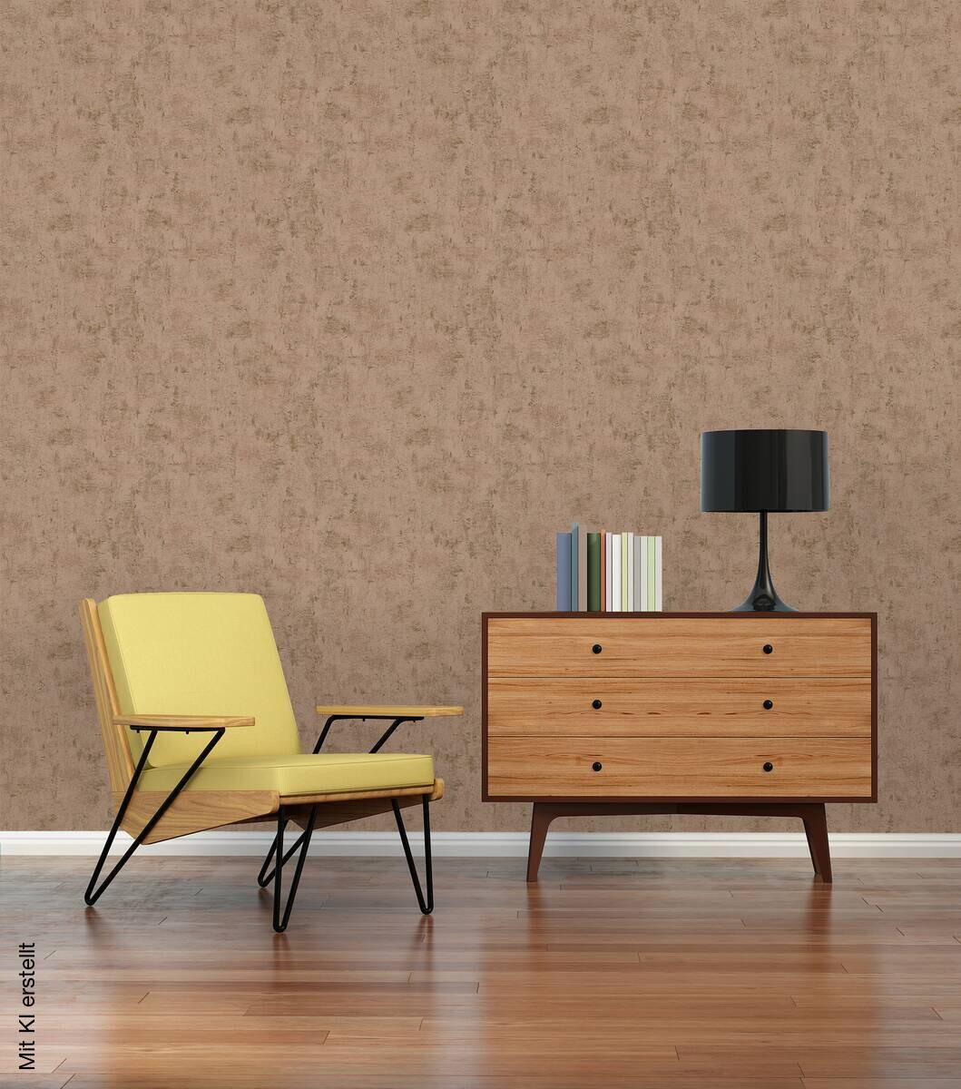 A.S.Creation Vliestapete rosa gold B/H/D: ca. 53x1005x8 cm