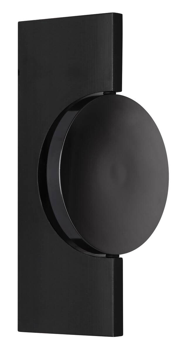 GLOBO LED-Wandleuchte schwarz Metall Aluminium B/H: ca. 10x20 cm 1 Brennstellen