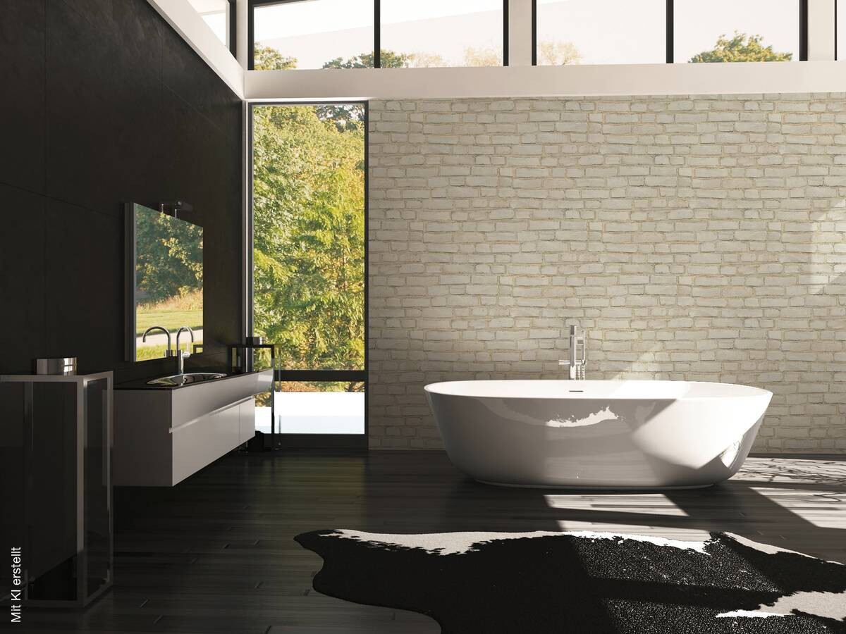 Vliestapete Steine beige B/L: ca. 53x1005 cm