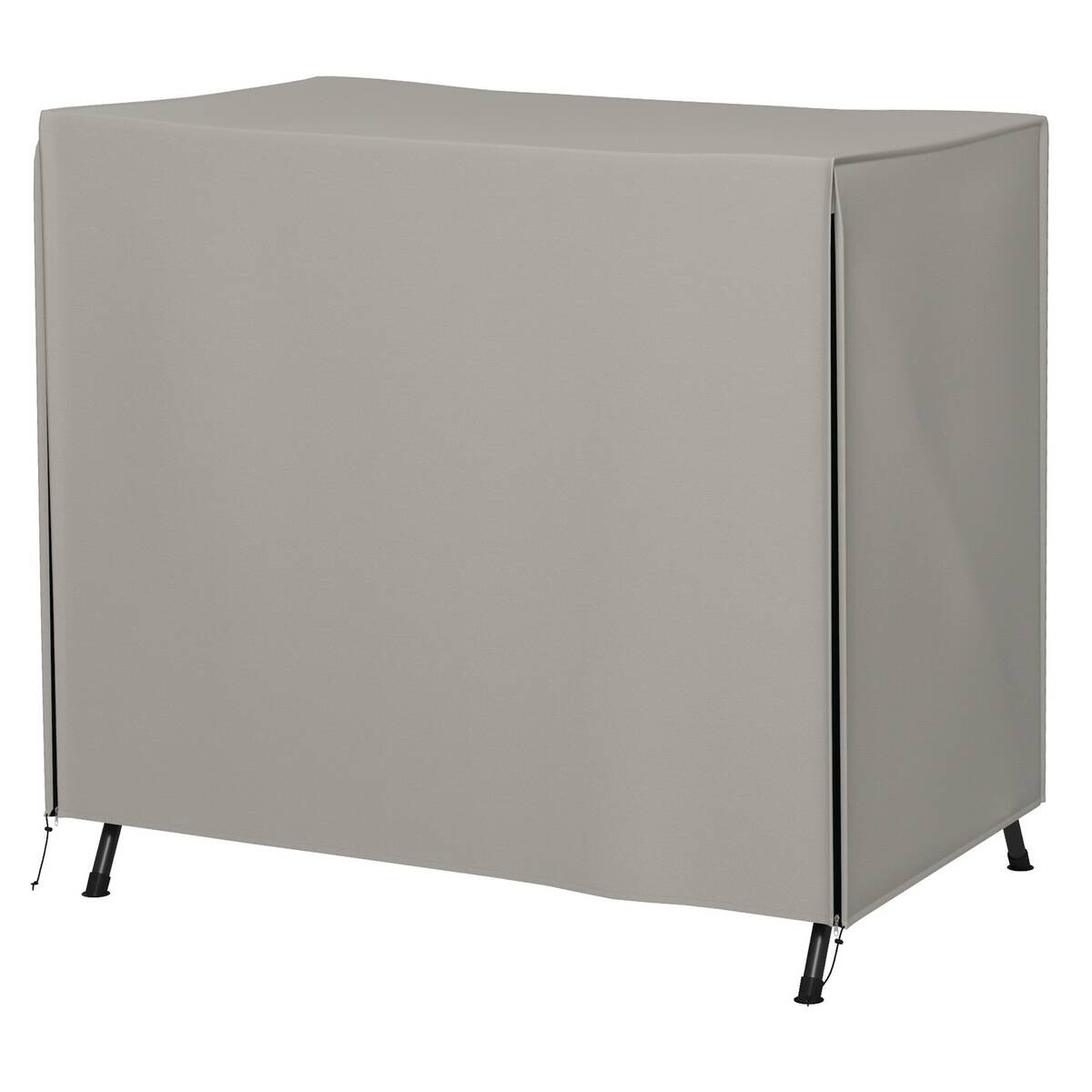 Outsunny Abdeckplane grau Polyester B/H/L: ca. 114x177x152 cm