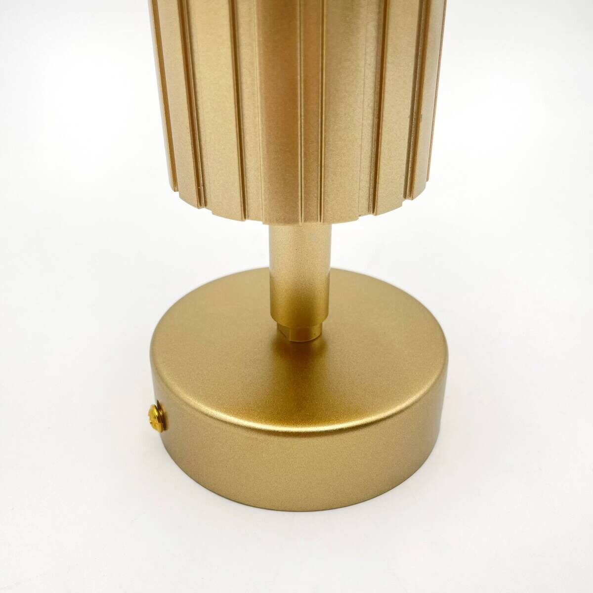 Lamkur Wandleuchte Prisma gold Stahl B/H/L: ca. 8x16x8 cm GU10 1 Brennstellen