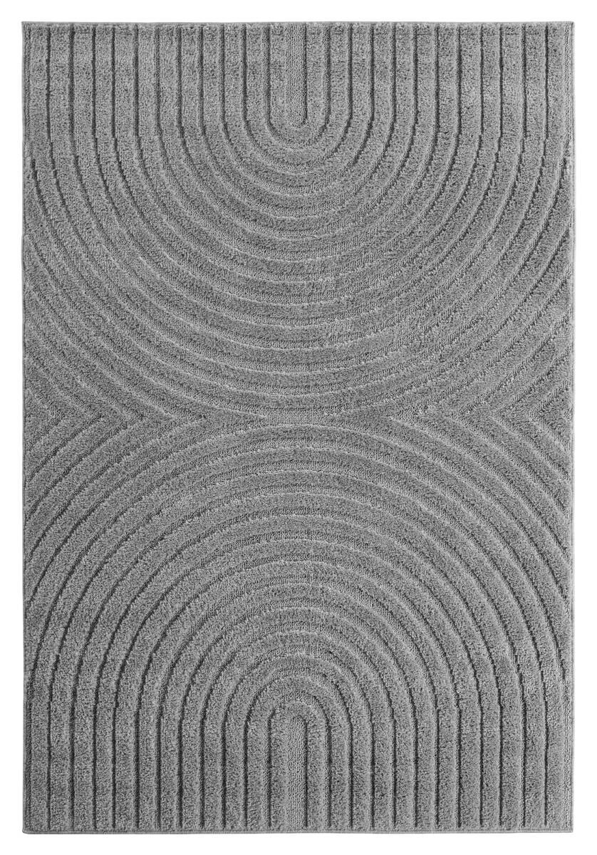 Ayyildiz Kurzflorteppich ART silber B/H/L: ca. 280x0,8x370 cm