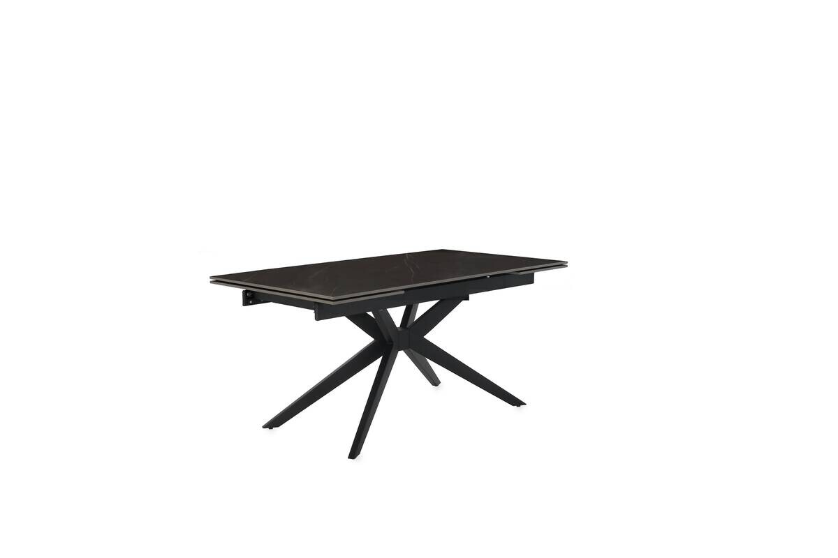 Esstisch anthrazit B/H/T: ca. 160x77x90 cm