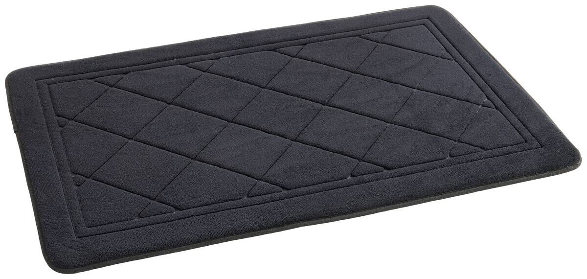 POCOline Badematte schwarz 100% Polyester B/L: ca. 60x100 cm