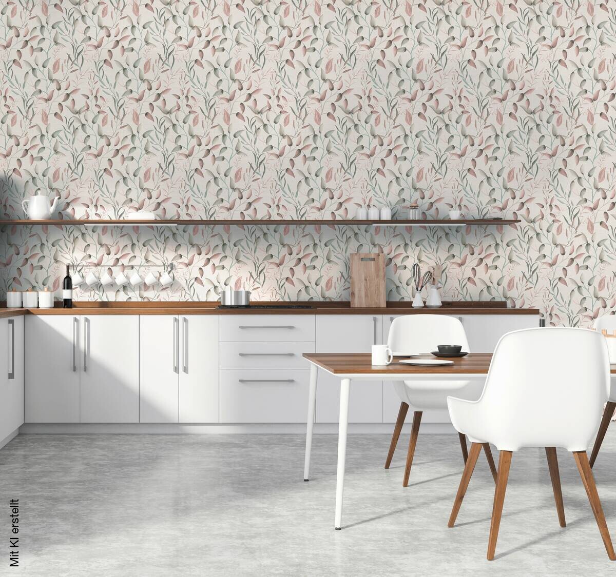 A.S.Creation Vliestapete creme rosa B/H/D: ca. 53x1005x8,2 cm