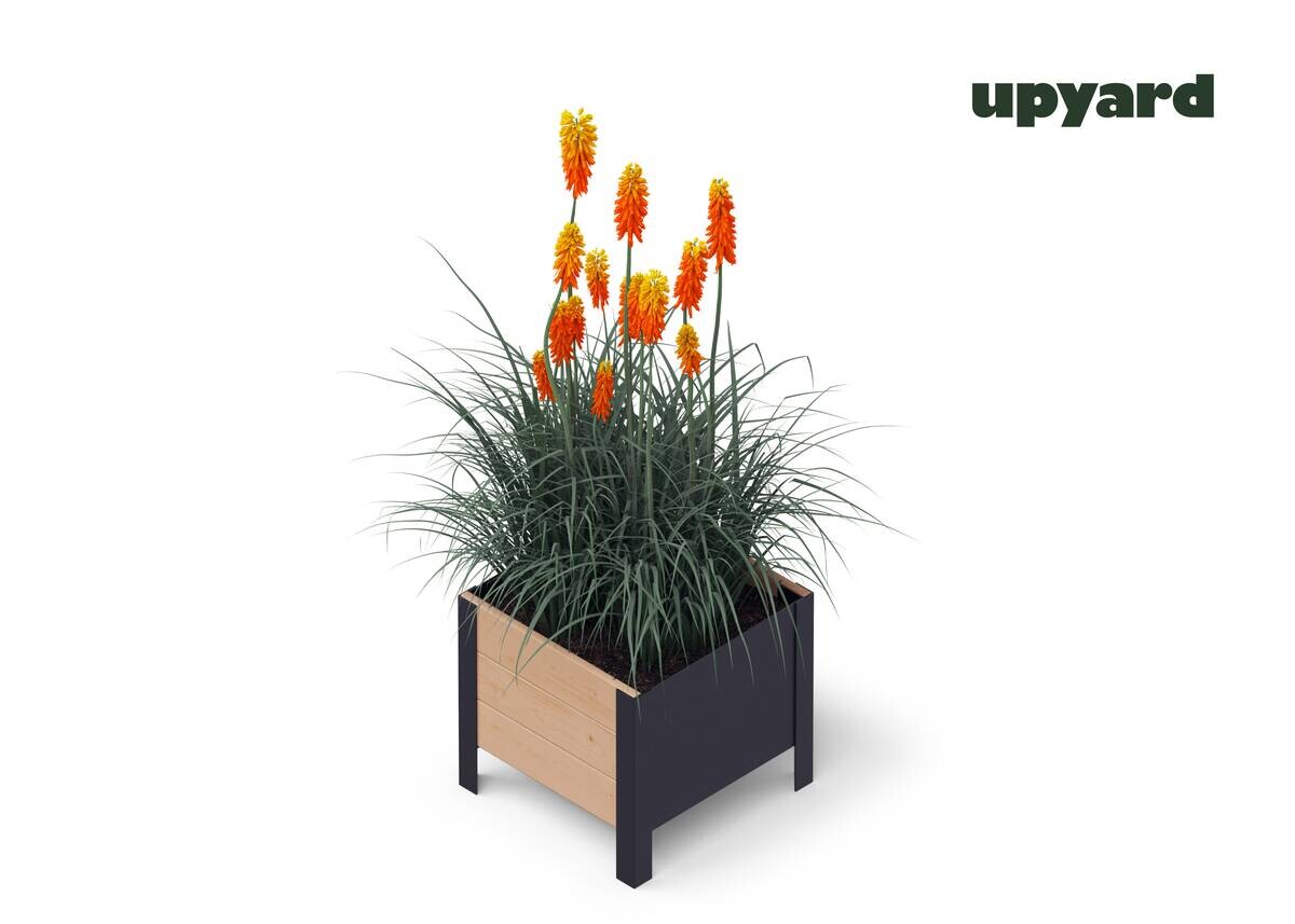 UPYARD Hochbeet MODERN braun Holz B/H/L: ca. 36x32x36 cm