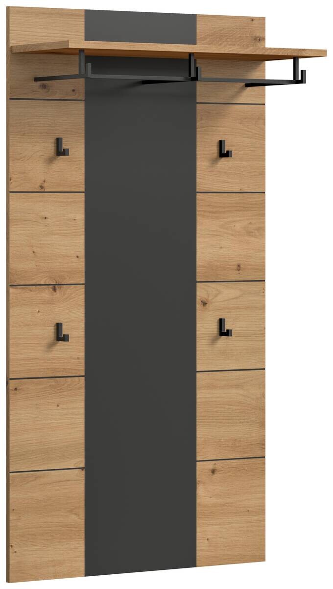 Paneel Canu basaltgrau Nachbildung Artisan Nachbildung B/H/T: ca. 80x145x29 cm