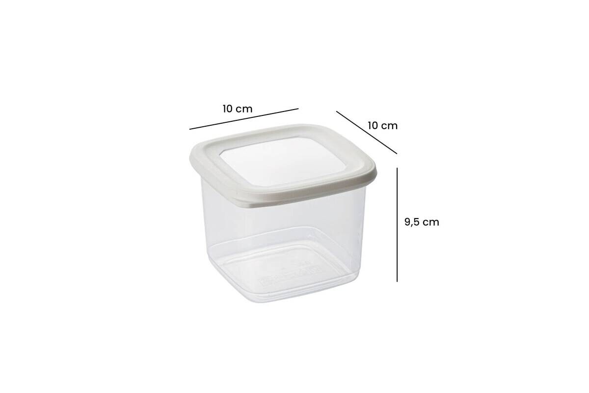 HermiaConcept Vorratsdosenset 15tlg. weiß