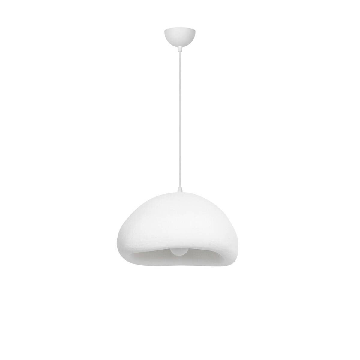 Opviq Pendelleuchte weiß B/H/T: ca. 42x115x40 cm E27 1 Brennstellen