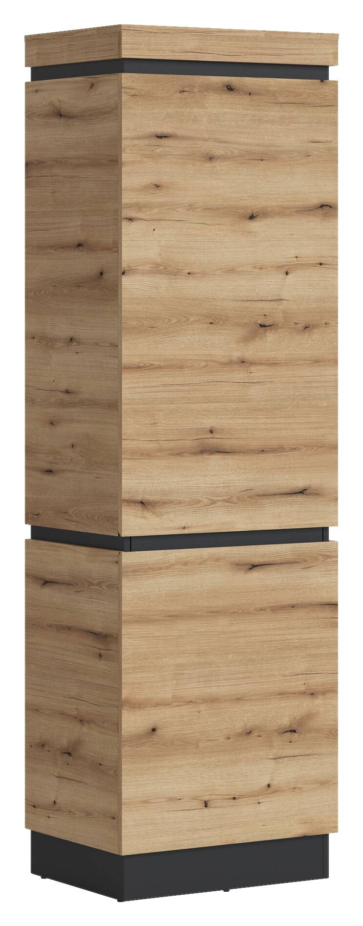 Garderobenschrank Corte Eiche Evoke Coast Nachbildung anthrazit B/H/T: ca. 60x200,5x45 cm