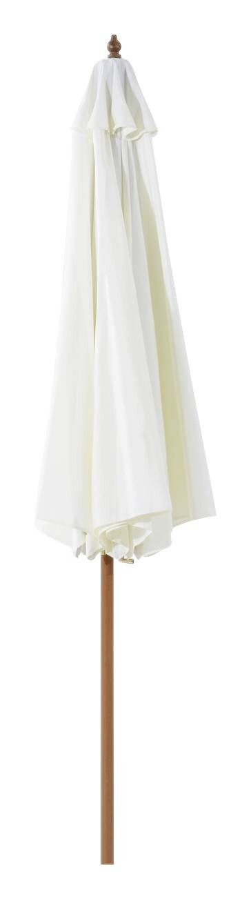 Outsunny Sonnenschirm creme Bambus H/D: ca. 245x270 cm