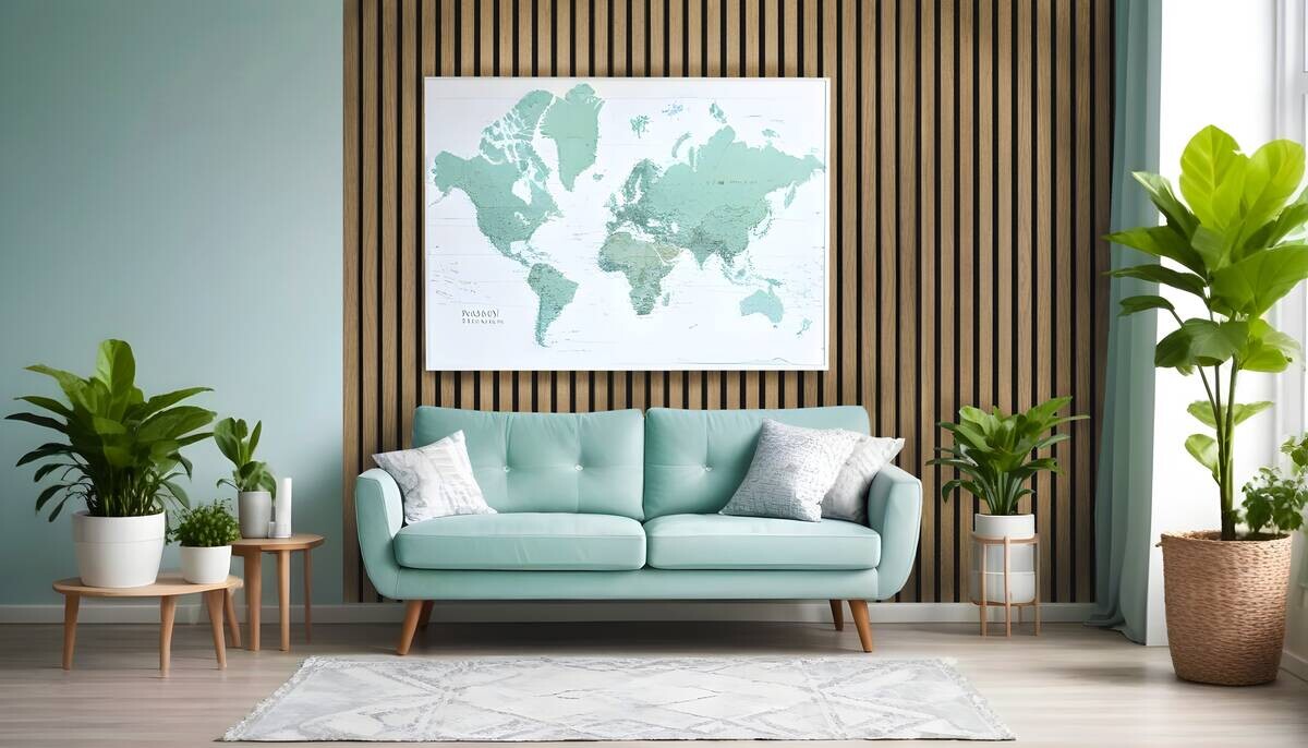 Akustikpaneel Eiche natur L/B/H: ca. 1,9x56,1x240 cm pro Stück