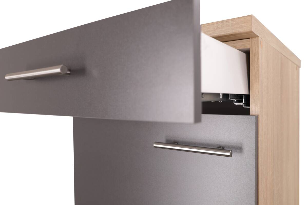 Unterschrank Merle grau B/H/T: ca. 50x85x60 cm