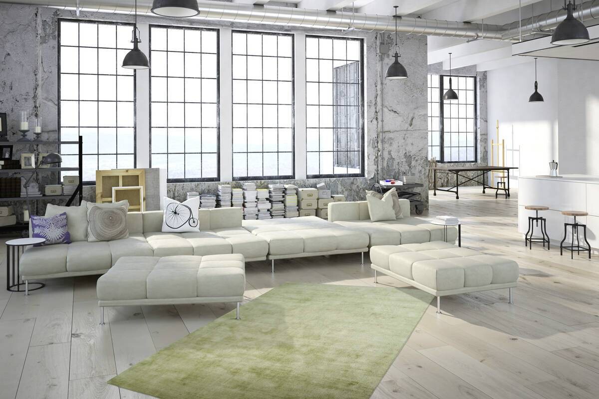 360Living Teppich Luxury grün B/L: ca. 160x230 cm