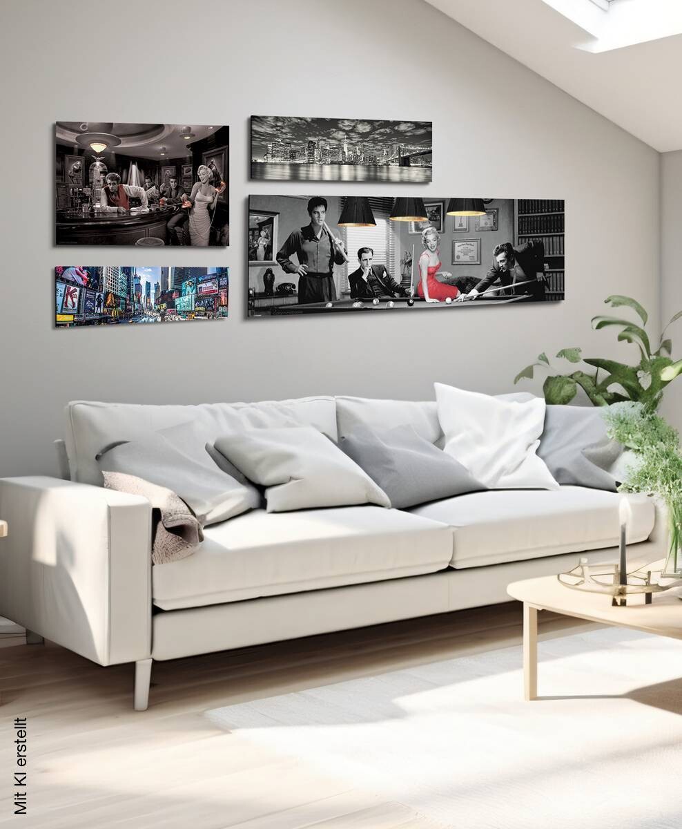 The Wall Wandbild Marilyn B/L: ca. 29x90 cm