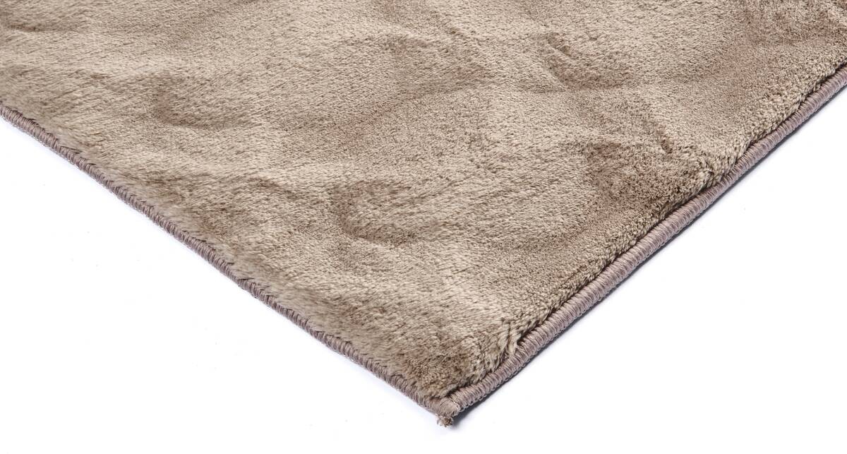 Fellimitat Diamond sand B/L: ca. 120x170 cm