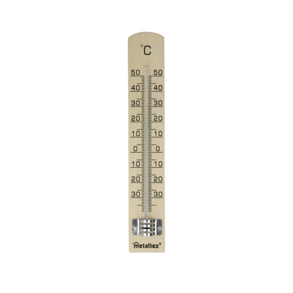 Metaltex Thermometer natur Buche