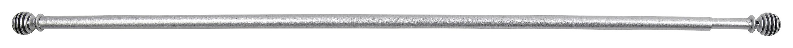 ACUS design collection Bistrostange Kugel silber Metall ausziehbar von ca. 85 bis 150 cm 1 Läufe