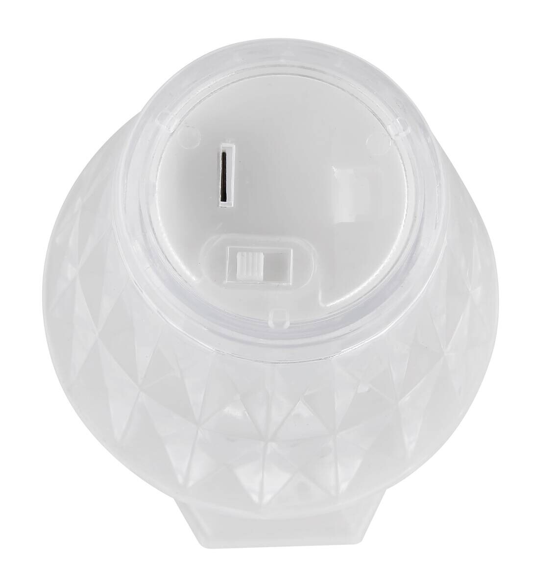 GLOBO LED-Tischleuchte Gixi 2er-Set weiß Kunststoff H/D: ca. 12x6,7 cm