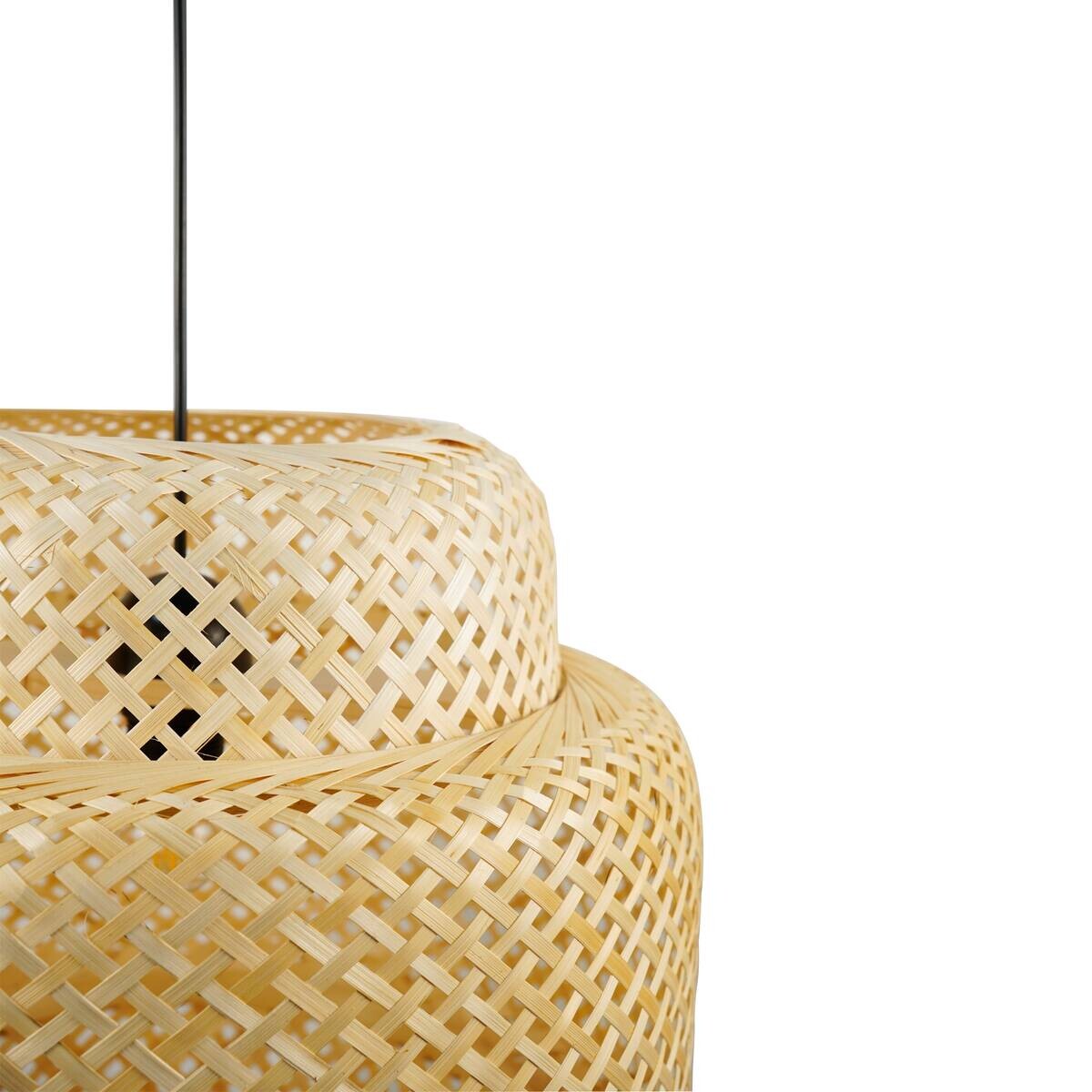 POCOline Pendelleuchte Bamboo H/D: ca. 120x40 cm null 1 Brennstellen
