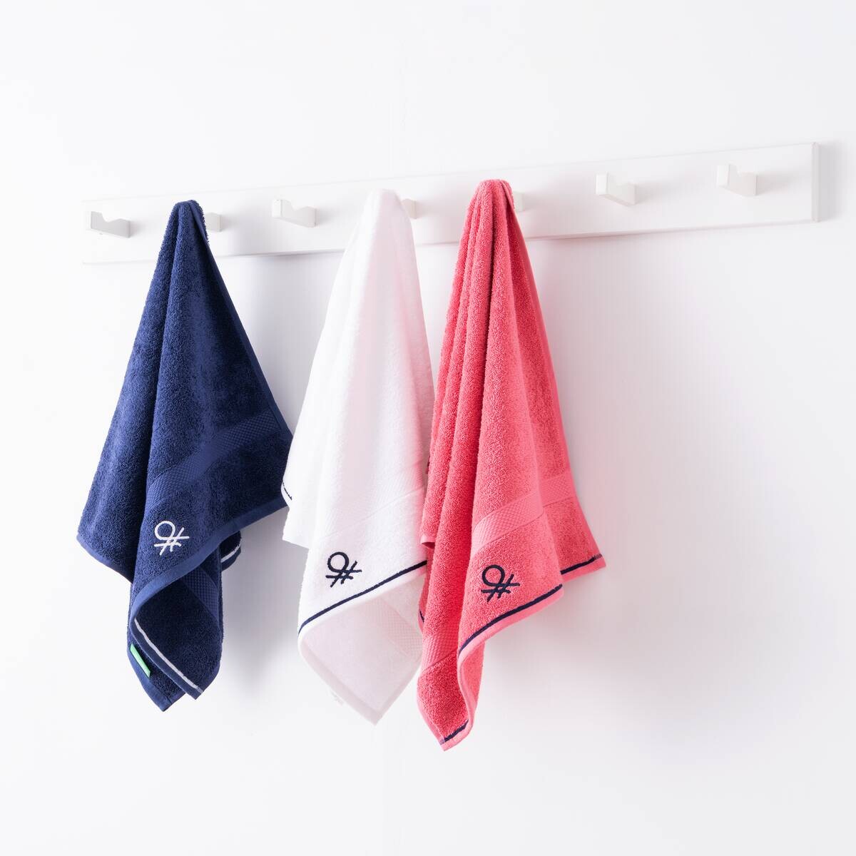 BENETTON Handtuch CORE dunkelblau Baumwolle B/L: ca. 50x90 cm