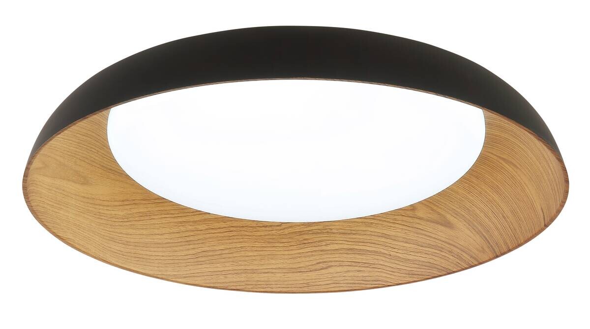 GLOBO LED-Deckenleuchte ORBIS weiß Metall H/D: ca. 9,5x48 cm 1 Brennstellen