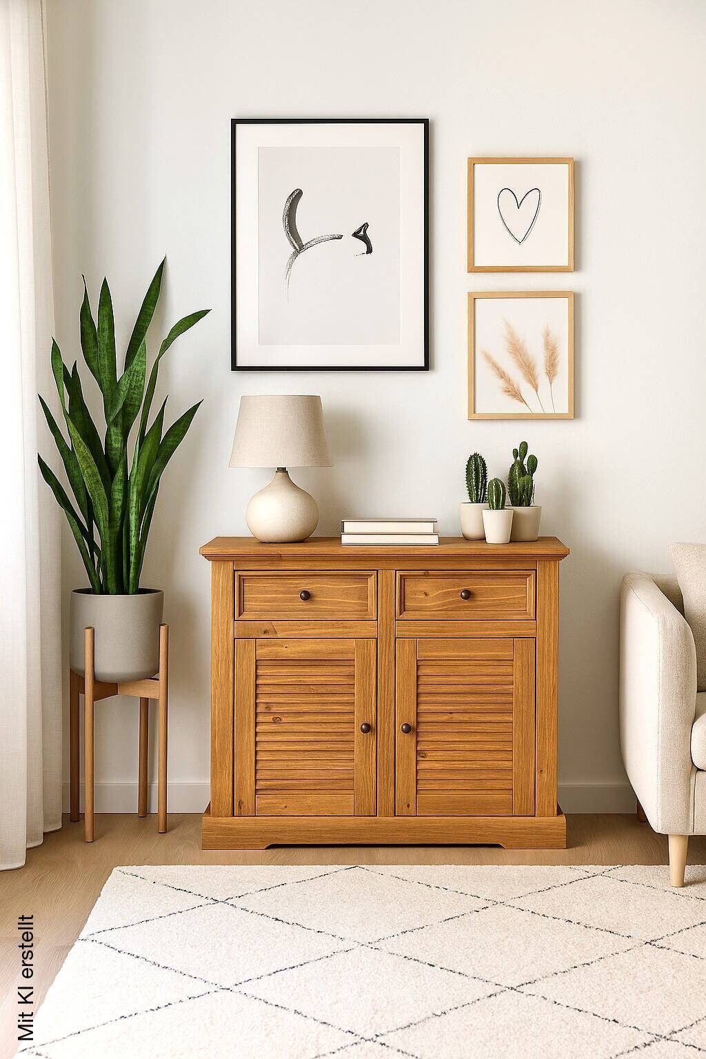 Kommode Breda honig B/H/T: ca. 107x89x42 cm