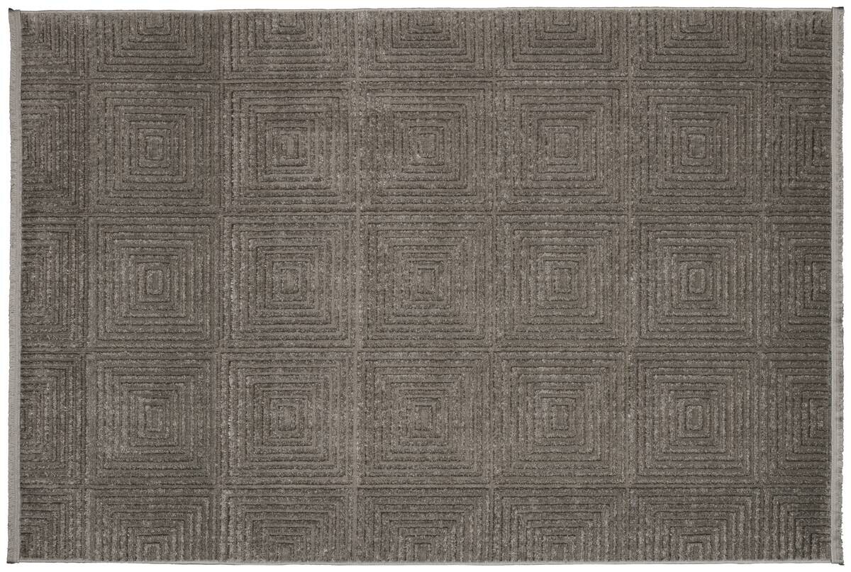 Webteppich Monte grau B/L: ca. 160x230 cm