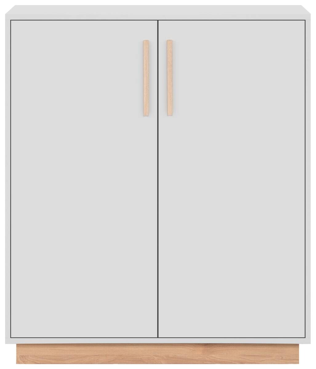 Kommode Split grau Jackson Hickory Nachbildung B/H/T: ca. 82x94x40 cm