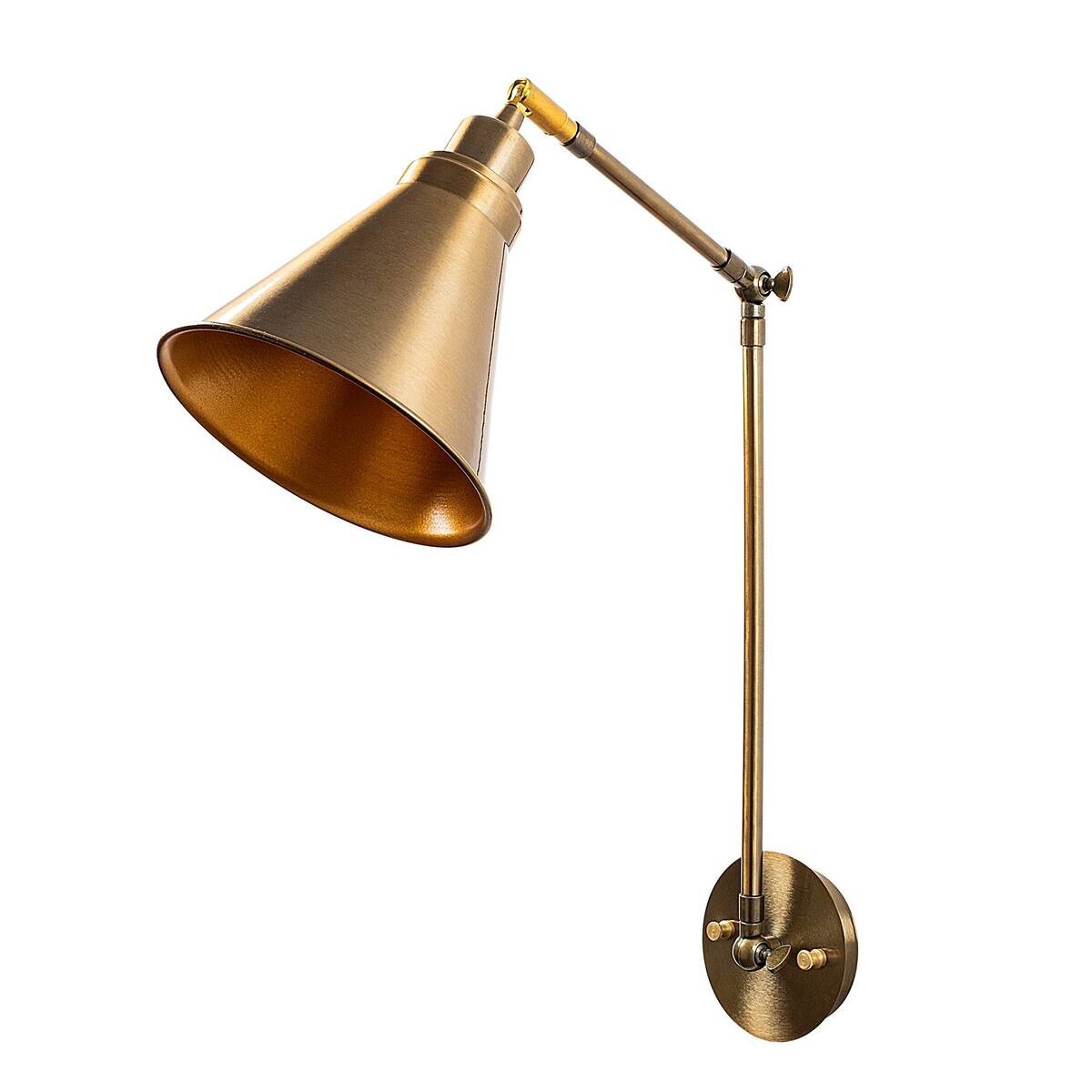 Opviq Wandleuchte Metall B/H/L: ca. 20x56x20 cm E27 1 Brennstellen