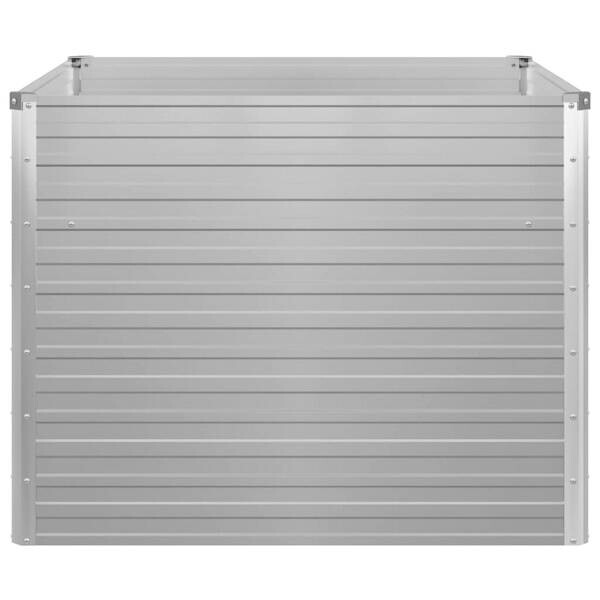 Hochbeet grau Metall B/H/L: ca. 100x77x100 cm