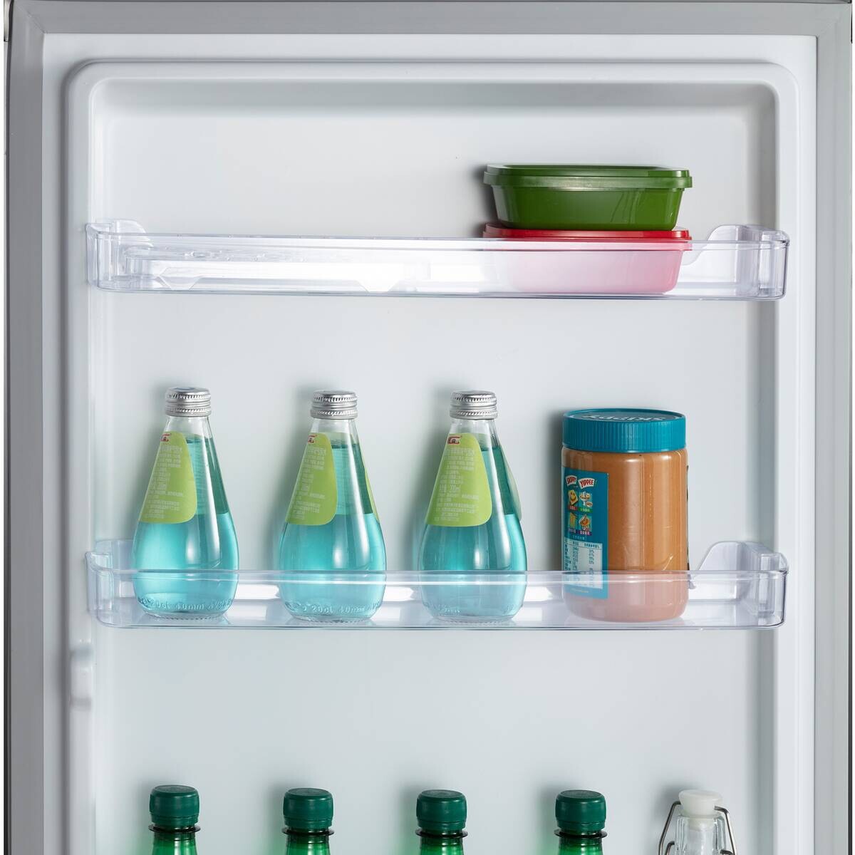 CHiQ Stand-Kühlschrank CKS110CBPO dark Inox B/H/T: ca. 54,9x84,5x55,6 cm