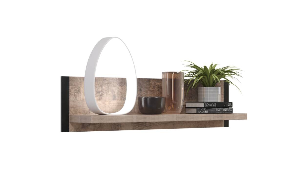 Wandboard Emile Eiche Tabak Nachbildung B/H/T: ca. 110x28x23 cm