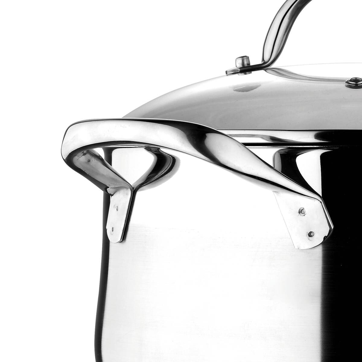 Topfset Gourmet silber Edelstahl 8 tlg.