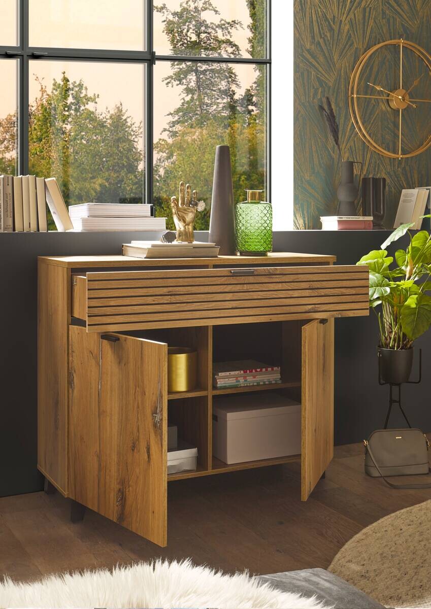 Kommode Trattino Oak B/H/T: ca. 111x91x40 cm