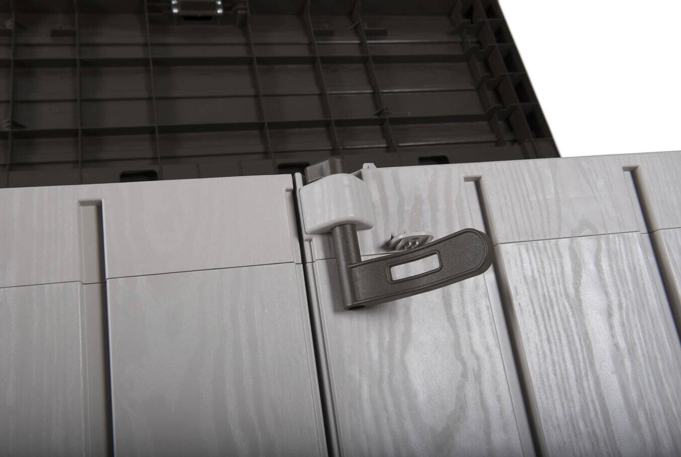 Toomax Mülltonnenbox Stora Way taupe B/H/L: ca. 111x74,5x129,5 cm