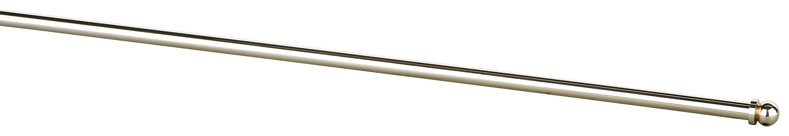 Boviva Vitragenstange Nizza nickel Metall ausziehbar von ca. 80 bis 150 cm 1 Läufe