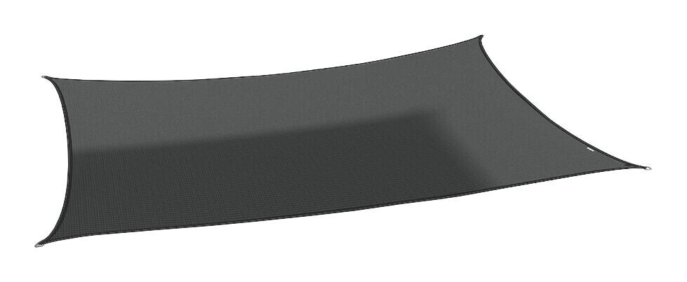 PLATINUM Sonnensegel Coolfit schwarz Polyethylen B/H/L: ca. 500x1x300 cm
