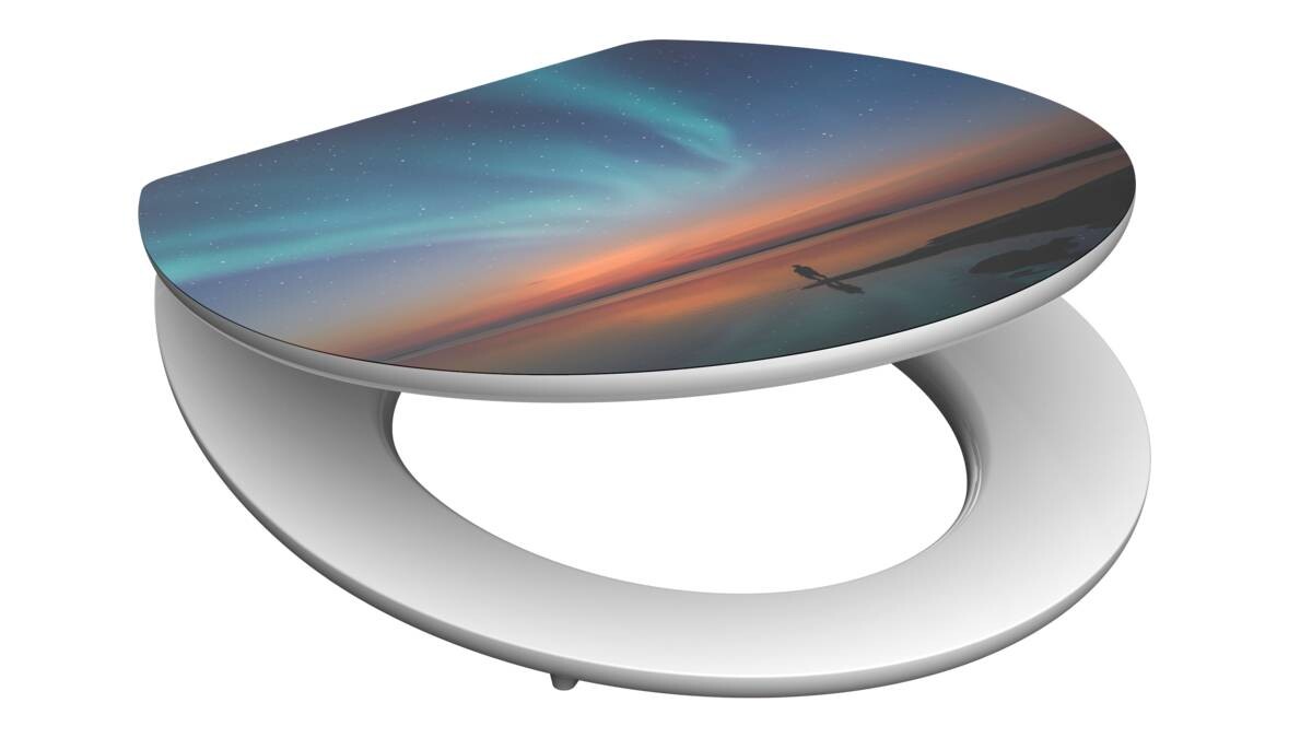 Schütte WC-Sitz Polarlichter MDF