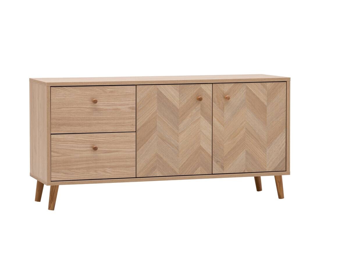 Lowboard Visby Eiche B/H/T: ca. 109x44,1x33,05 cm