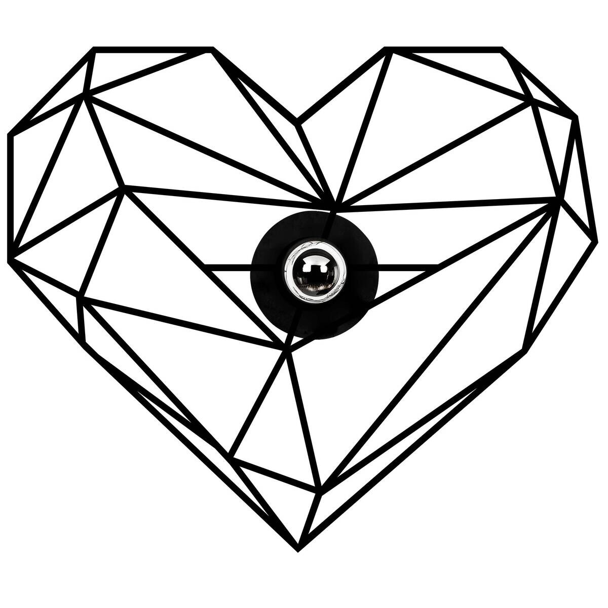 Wandleuchte schwarz Holz Metall B/H/T/L: ca. 47x40x12x47 cm E27 1 Brennstellen