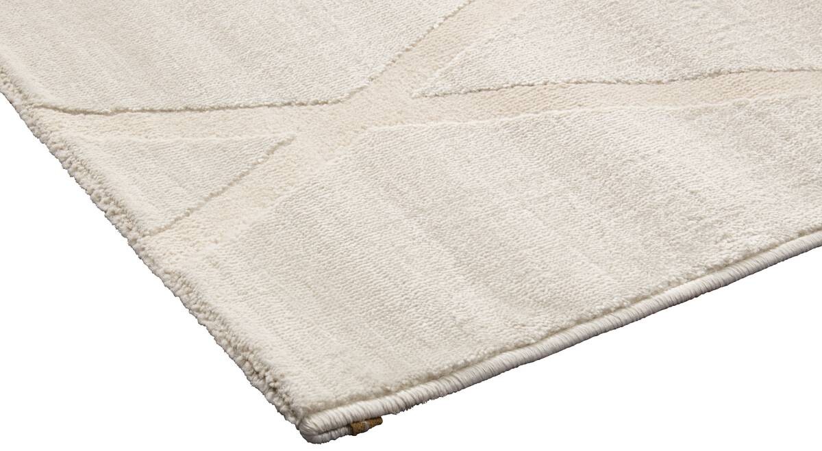 Webteppich Lucy creme B/L: ca. 120x160 cm