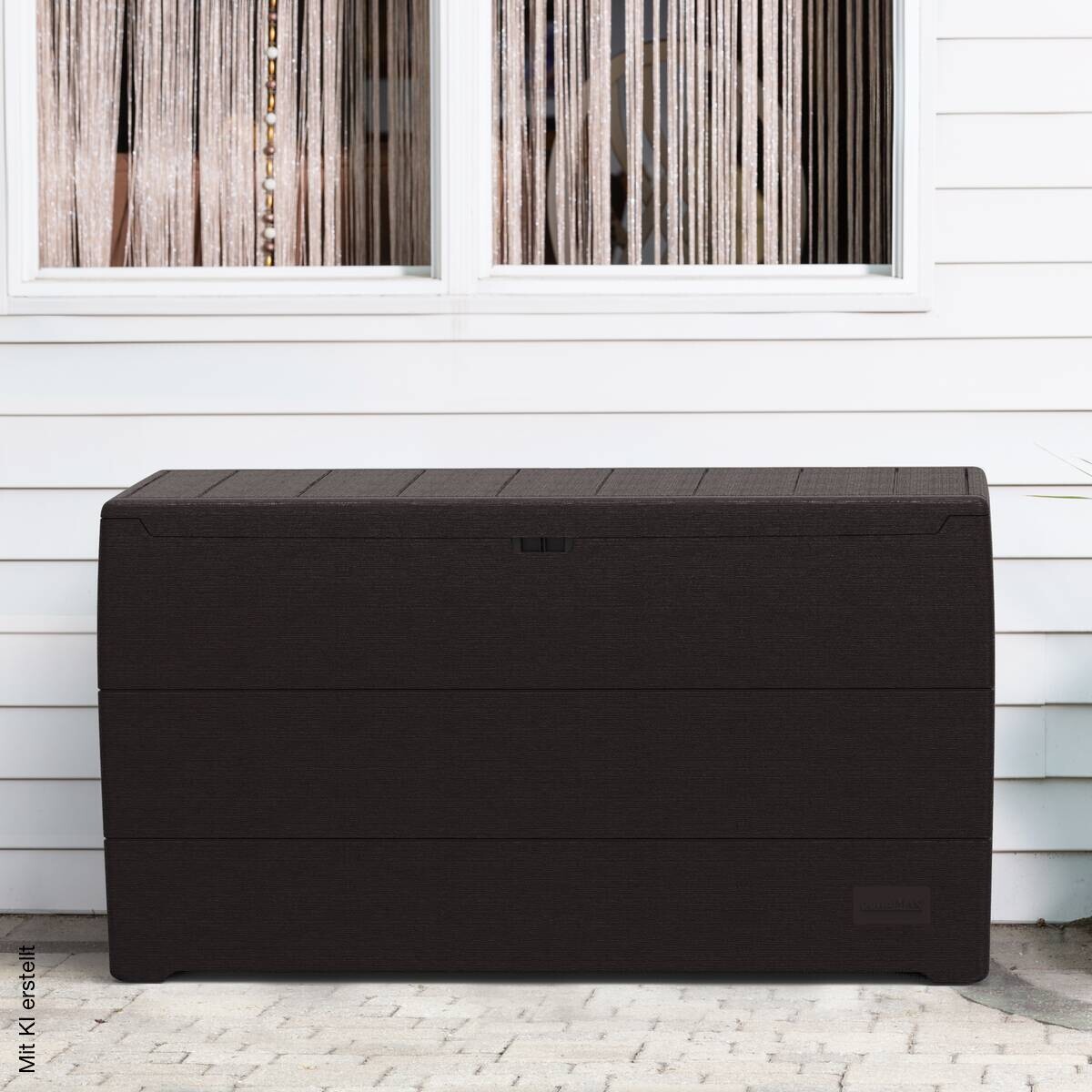 Duramax Aufbewahrungsbox Durabox braun Kunststoff B/H/L: ca. 45x56x117 cm
