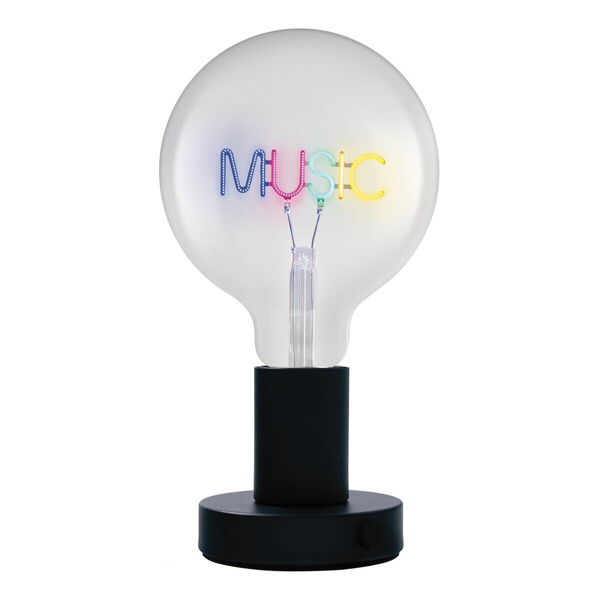 OSRAM LED-Tischleuchte Lettertable Metall B/H/L: ca. 12,5x23x12,5 cm E27