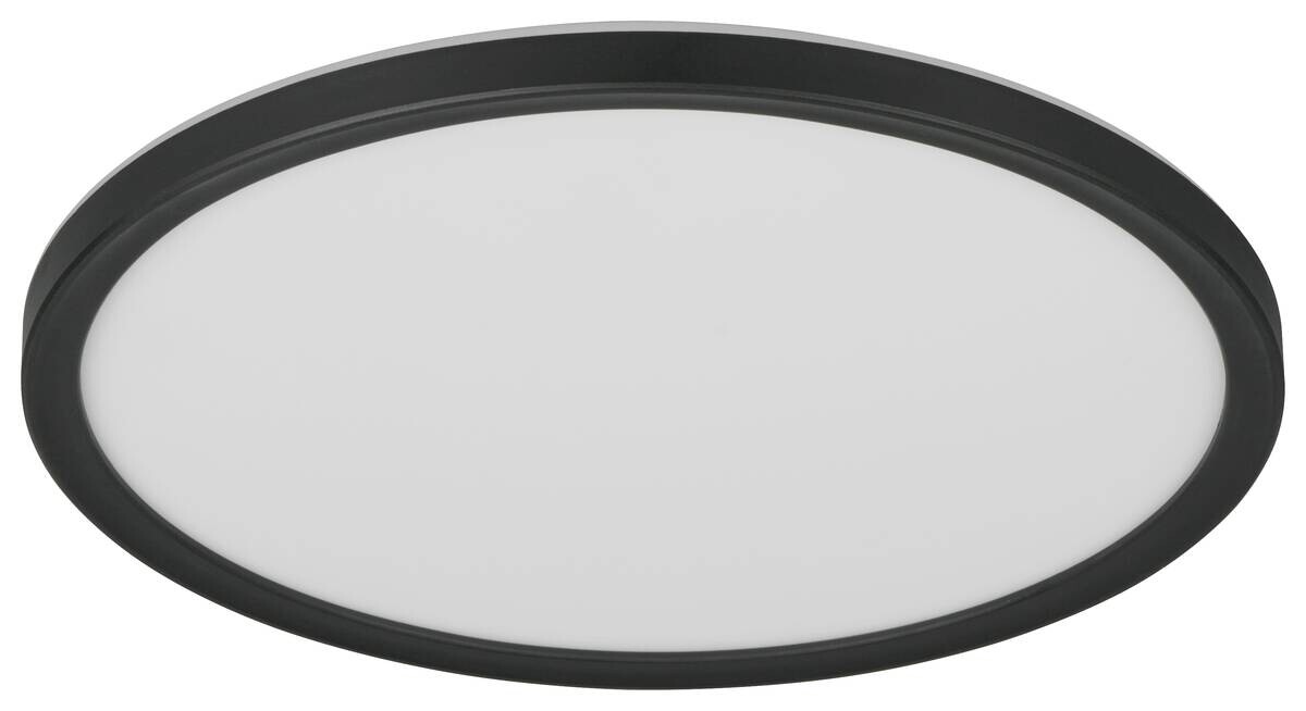 Reality LED-Deckenleuchte Joko schwarz Kunststoff B/H: ca. 29x3 cm