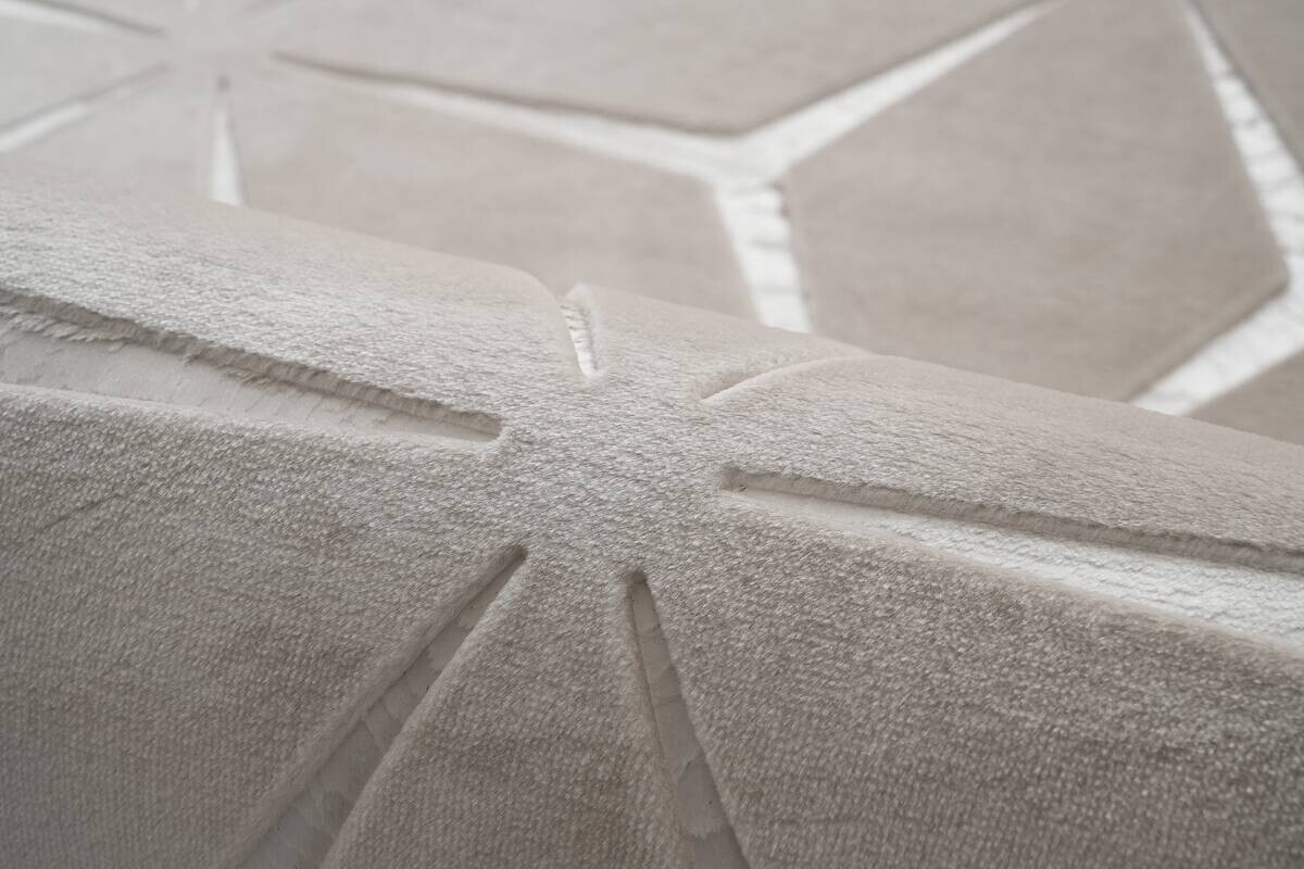 Kayoom Teppich Calma 225 beige B/L: ca. 80x150 cm