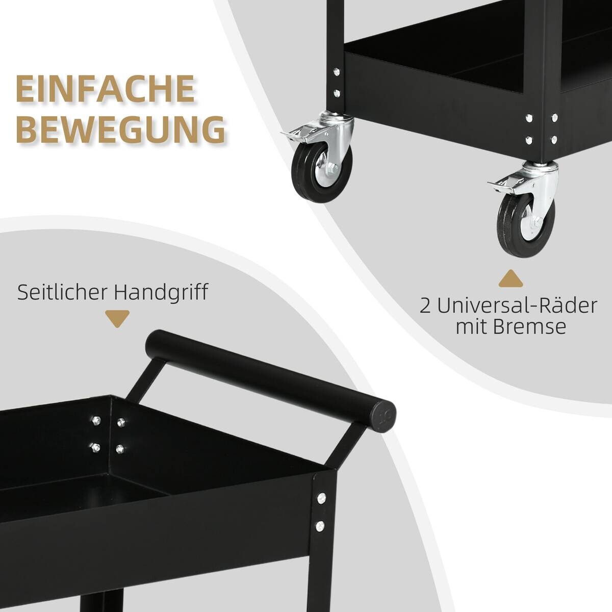 Werkstattwagen B/H/L: ca. 38x84x84,5 cm