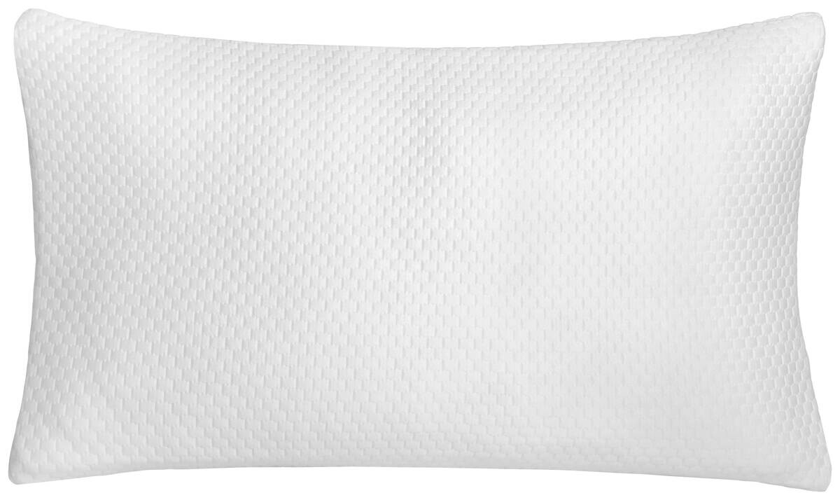 Nackenstützkissen weiß Bezug: 60% Polyester, 40% Viskose Füllung: 100% Polyester, 100% Polyurethan B/L: ca. 40x80 cm