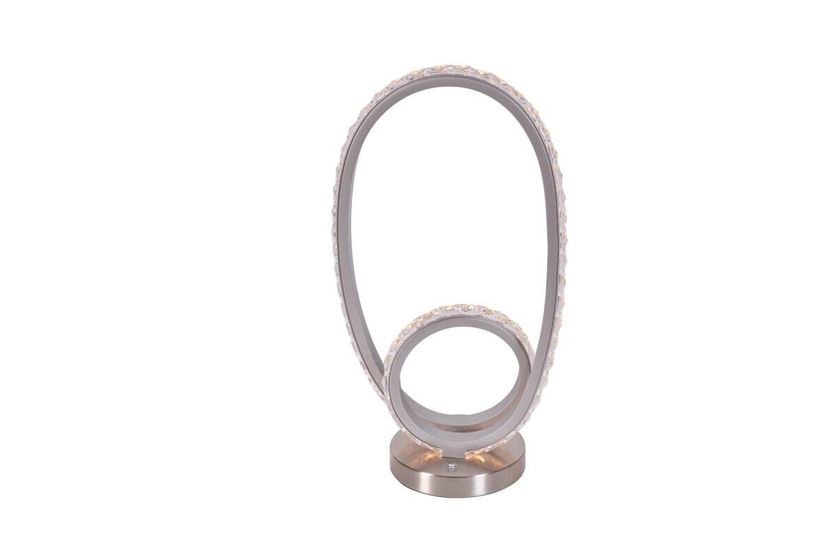 POCOline Tischleuchte Xander Metall Aluminium B/H/L: ca. 12x37x20 cm