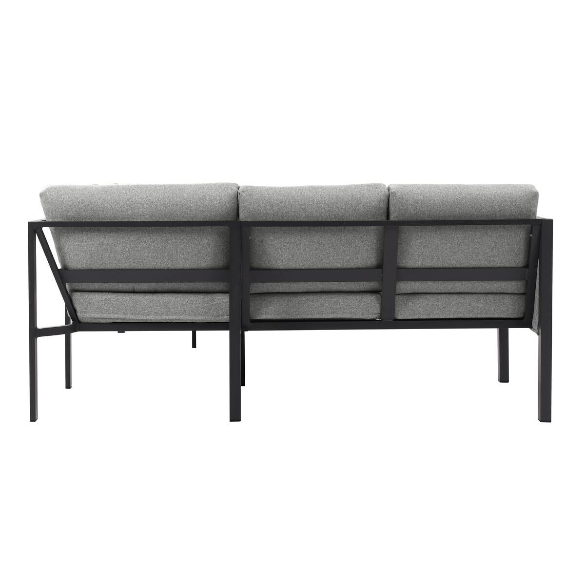 POCOline Gartensitzgruppe Alicante grau Alu